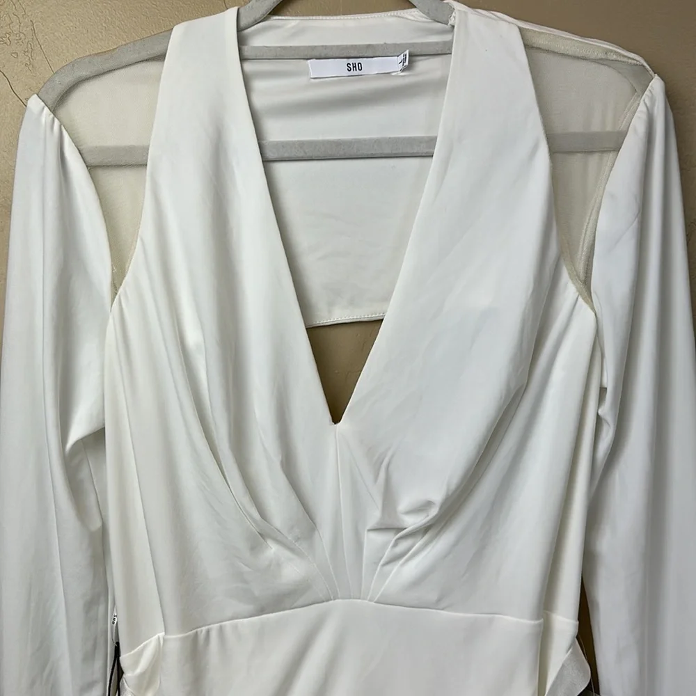 Sho BY TADASHI SHOJI
Cutout Details Long Sleeve Body-con Cocktail Dress Large - Picture 6 of 11